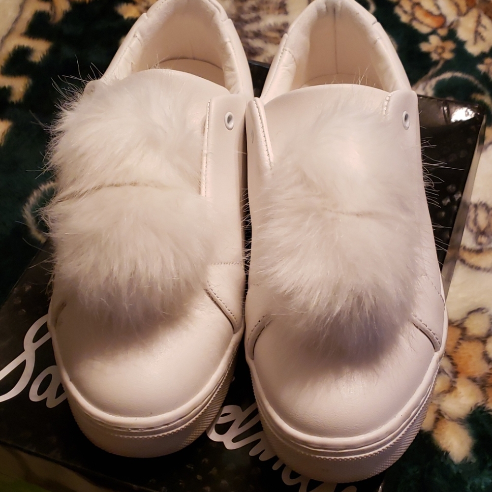 White leather Sam Edelman Tennis Shoes